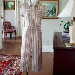 Chic Stripped Jumpsuit